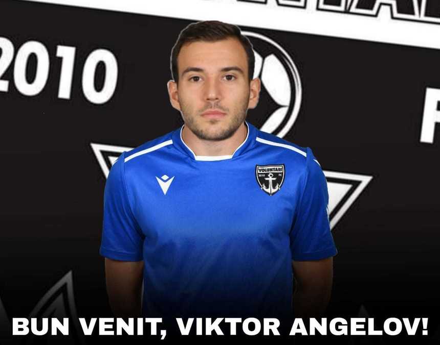 FC Voluntari l-a achiziţionat pe atacantul Viktor Angelov