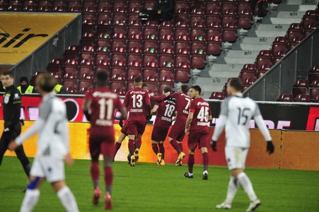 CFR Cluj a învins Academica Clinceni, scor 3-1, în Liga I