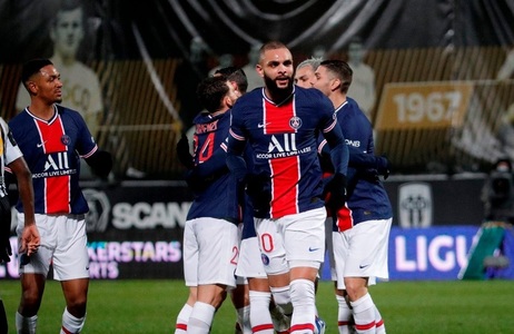 PSG, victorie în deplasare cu Angers în Ligue 1, scor 1-0