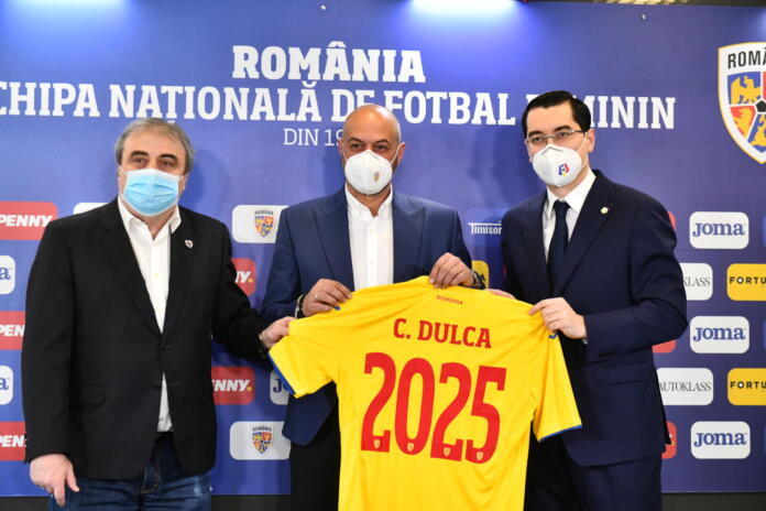 Cristian Dulca este noul selecţioner al echipei naţionale de fotbal feminin