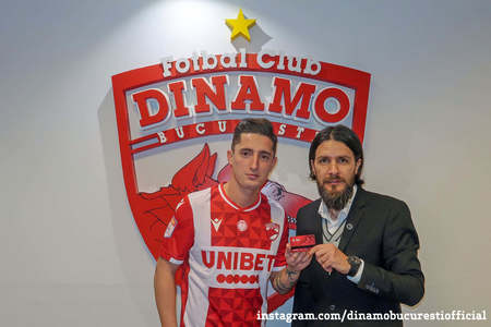 Steliano Filip a semnat contractul cu Dinamo