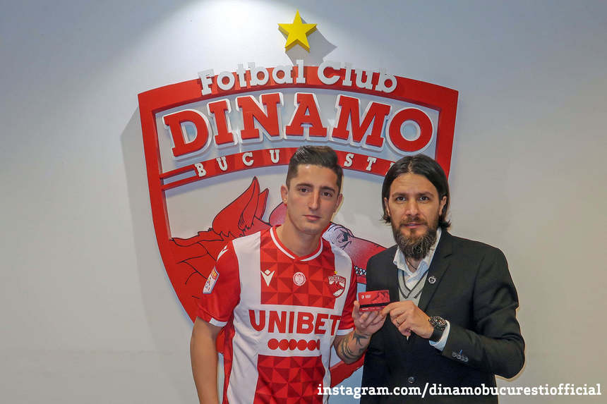 Steliano Filip a semnat contractul cu Dinamo