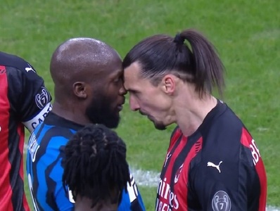 Conflict Lukaku - Ibrahimovici la meciul Inter – Milan. Tătăruşanu: Astfel de lucruri se întâmplă - VIDEO