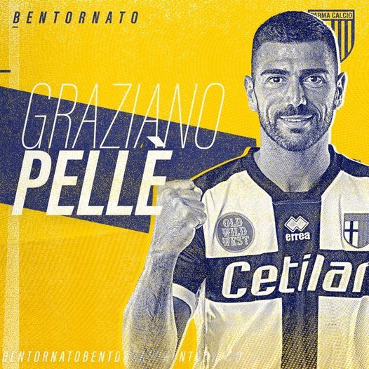 Internaţionalul italian Graziano Pellè revine la Parma. El va fi coechipier cu Man şi Mihăilă