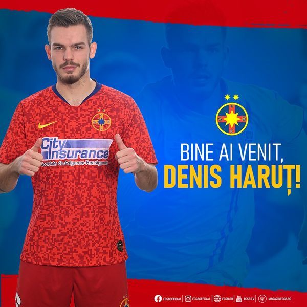Denis Haruţ va evolua la FCSB