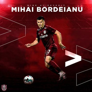Mihai Bordeianu revine la CFR Cluj 