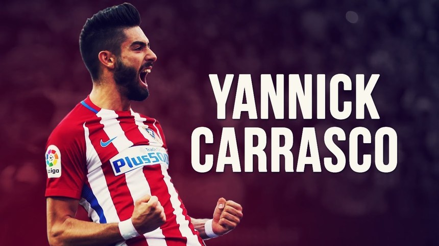 Atletico Madrid: Yannick Carrasco, incert pentru meciul cu Chelsea de la Bucureşti