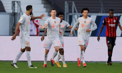 Bundesliga: Liderul Bayern Munchen a pierdut cu 1-2 confruntarea cu Eintracht Frankfurt