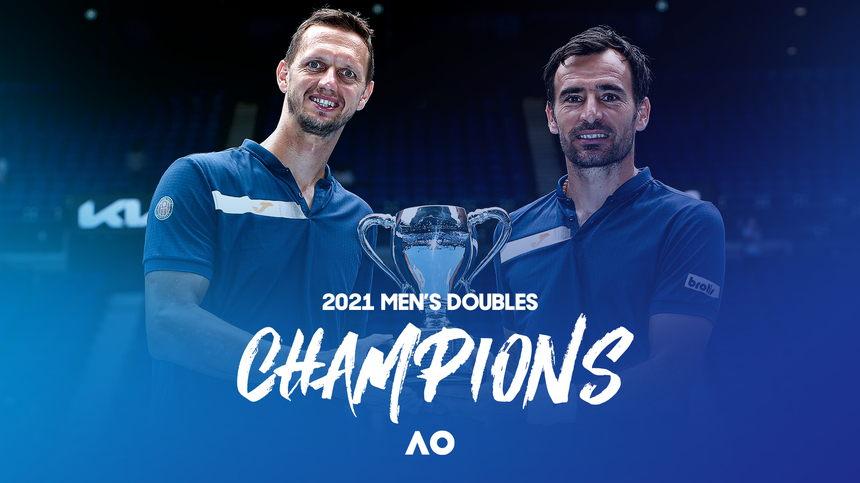 Ivan Dodig şi Filip Polasek au câştigat Australian Open la dublu