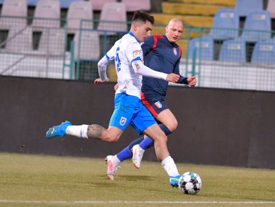 Universitatea Craiova a fost învinsă de Chindia Târgovişte, scor 1-0, în Liga 1