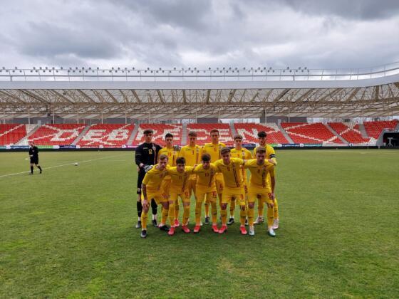 Naţionala României U18, învinsă de Ungaria U18, scor 2-1, într-un joc amical