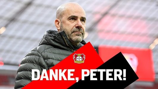 Tehnicianul Peter Bosz a fost demis de la Bayer Leverkusen