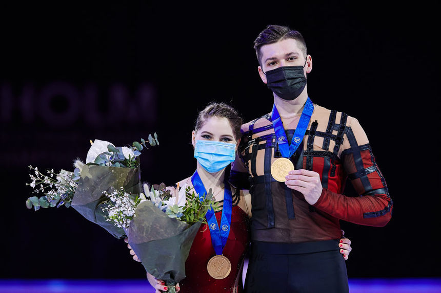 Anastasia Mişina şi Aleksandr Galliamov au câştigat titlul mondial la perechi, la patinaj artistic