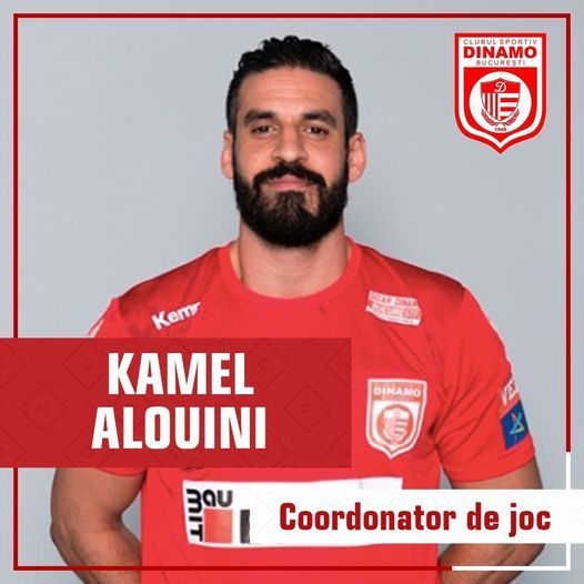 Handbalistul tunisian Kamel Alouini revine la Dinamo Bucureşti după un sezon