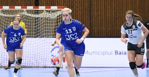 Minaur Baia Mare s-a calificat în semifinalele European League la handbal, după dublă victorie cu Brăila