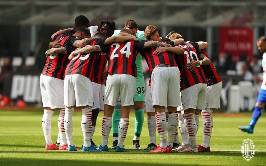 Serie A: Cu Tătăruşanu rezervă, AC Milan a remizat cu Sampdoria, scor 1-1