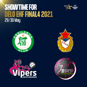 Gyor - Brest şi Vipers - ŢSKA Moscova, în semifinalele Ligii Campionilor la handbal feminin