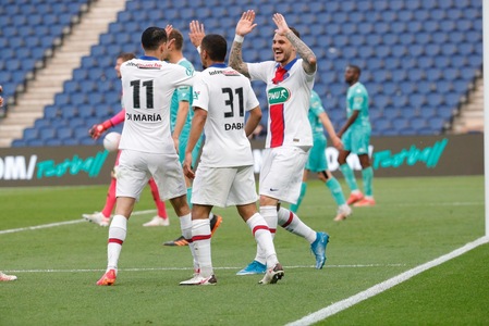 PSG în semifinalele Cupei Franţei, după 5-0 cu Angers