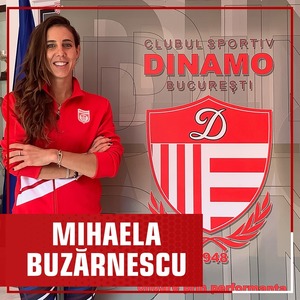 Mihaela Buzărnescu a semnat cu CS Dinamo