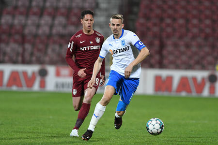 CFR Cluj - Universitatea Craiova, scor 1-2, în play-off-ul Ligii I. Oltenii au marcat ultimul gol pe final
