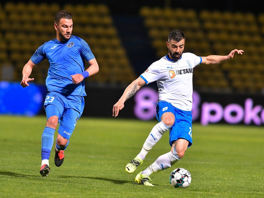 Universitatea Craiova a fost învinsă de Academica Clinceni, scor 1-0, în play-off-ul Ligii I