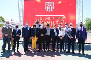 CS Dinamo împlineşte 73 de ani de la înfiinţare; Lucian Bode: Clubul Dinamo este un brand de ţară. El trebuie să rămână un spaţiu dedicat performanţelor