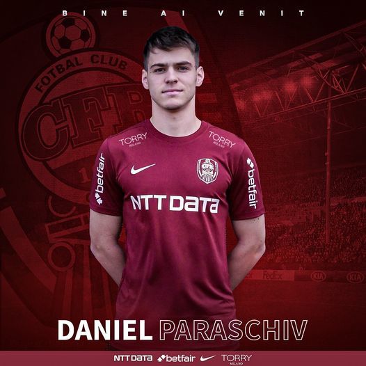 CFR Cluj l-a transferat pe atacantul Daniel Paraschiv