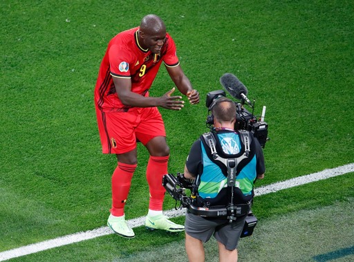 Euro-2020: Belgia - Rusia, scor 3-0 / După primul gol, Lukaku i-a transmis un mesaj lui Eriksen