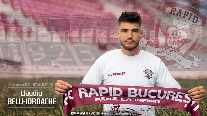 FC Rapid i-a achiziţionat pe Alexandru Albu şi Claudiu Belu-Iordache