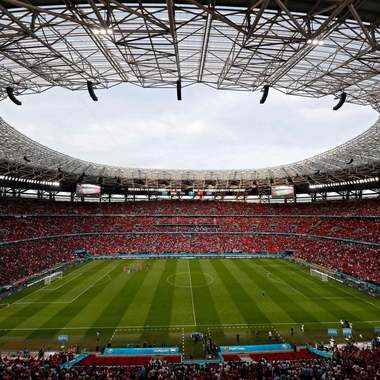 La partida Ungaria - Portugalia au asistat 55.682 de spectatori, recordul de până acum al Euro-2020. Patru mii de persoane nu au mai ajuns la meci