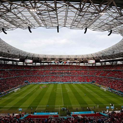 La partida Ungaria - Portugalia au asistat 55.682 de spectatori, recordul de până acum al Euro-2020. Patru mii de persoane nu au mai ajuns la meci