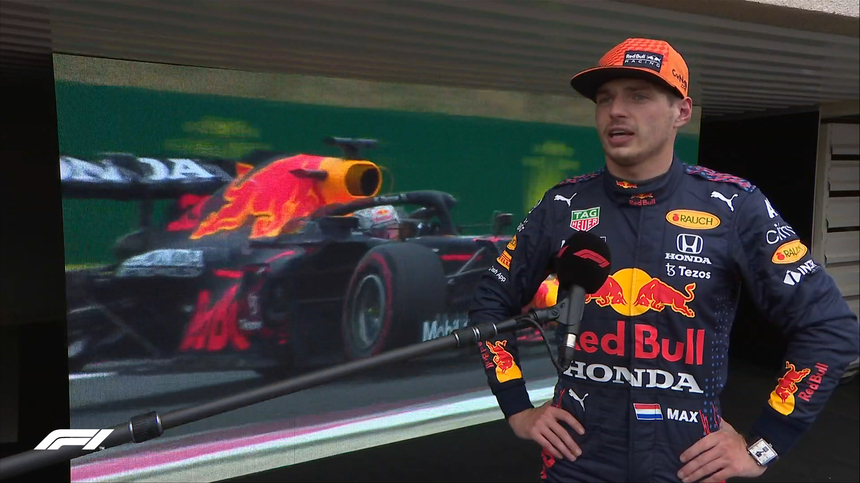 Max Verstappen în pole position la Marele Premiu al Franţei