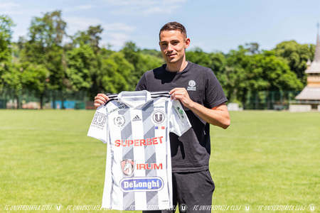 FC Universitatea Cluj l-a achiziţionat pe Andrei Blejdea