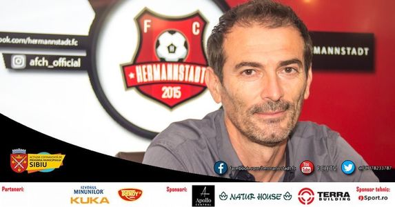 Marius Măldărăşanu este noul antrenor al echipei FC Hermannstadt