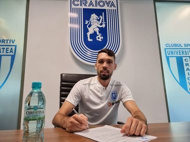 Valerică Găman a semnat cu CS Universitatea Craiova