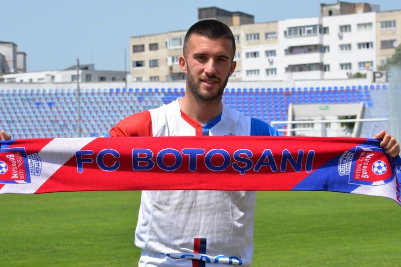 Atacantul macedonean Petar Petkovski la FC Botoşani