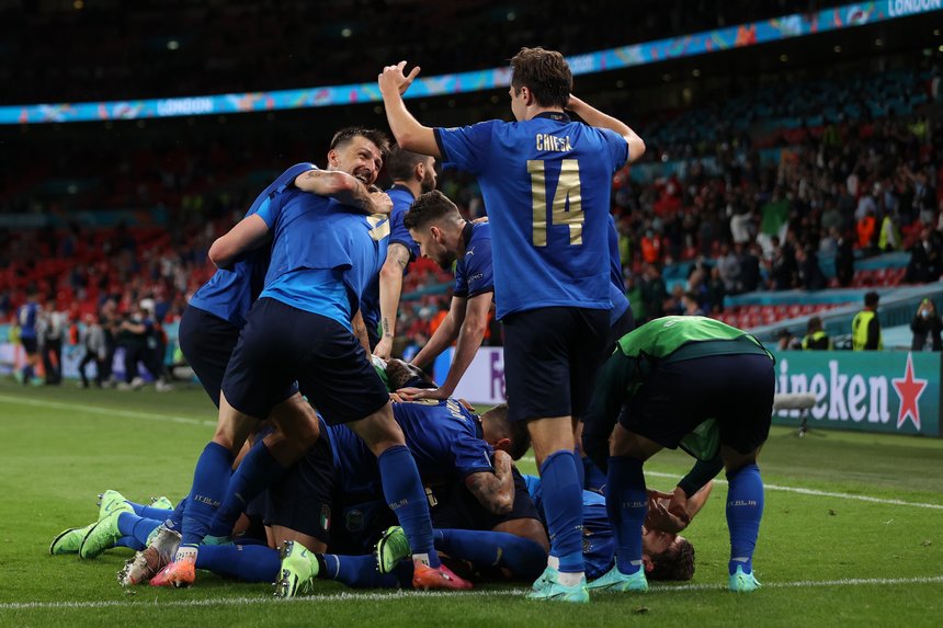 Italia s-a calificat în sferturile Euro-2020 după prelungiri cu Austria, scor 2-1