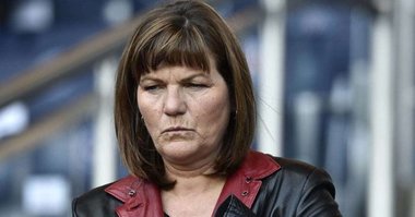 Scandal în tribunele Arenei Naţionale între familiile jucătorilor francezi, cu Veronique Rabiot, mama lui Adrien, în prim-plan - VIDEO