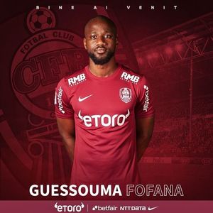 CFR Cluj l-a transferat pe mijlocaşul francez Guessouma Fofana
