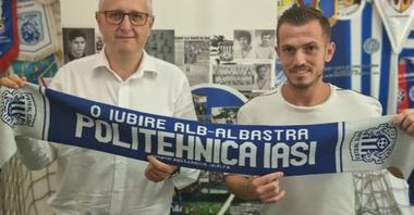 Tiberiu Serediuc a semnat cu CSM Politehnica Iaşi 

