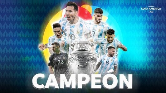 Argentina a învins Brazilia şi a câştigat Copa America. Este primul titlu pentru "Albiceleste" din 1993 şi primul titlu pentru Messi la naţională - VIDEO -