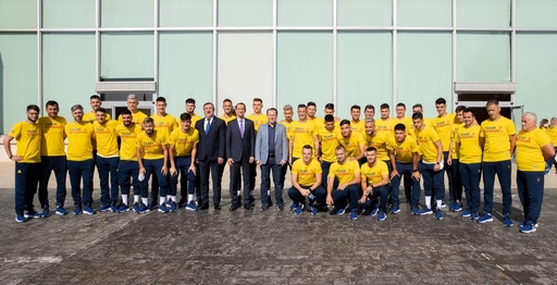 Premierul le-a transmis succes sportivilor care vor reprezenta România la Jocurile Olimpice Tokyo 2020 / Florin Cîţu: Pleacă la competiţii cu mentalitate de învingători