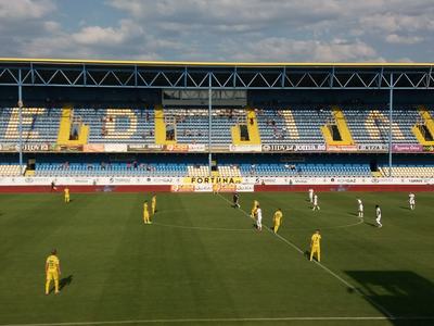 Gaz Metan Mediaş – CS Mioveni, scor 1-0, în Liga 1. Gazdele au jucat spre final în inferioritate numerică