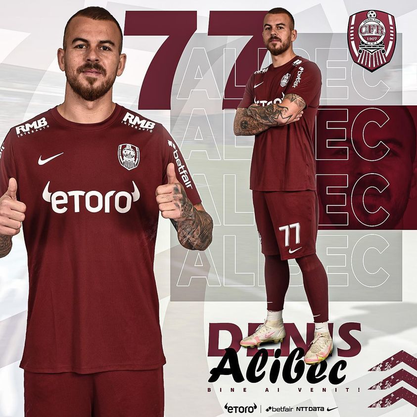 CFR confirmă împrumutul lui Denis Alibec de la Kayserispor