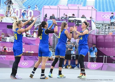 JO, baschet 3x3: România, înfrângere în ultimul meci, 12-22, cu Franţa