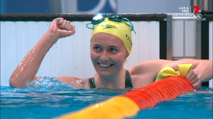 Australianca Ariarne Titmus, încă un aur olimpic la nataţie. Katie Ledecky nu a prins podiumul