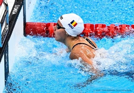 JO, înot: Bianca Andreea Costea, locul doi în seria a şaptea la 50 m liber, nu s-a calificat în semifinale