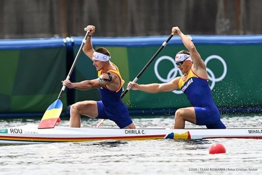 JO, canoe: Victor Mihalachi şi Cătălin Chirilă, locul 5 în proba de dublu 1000 metri