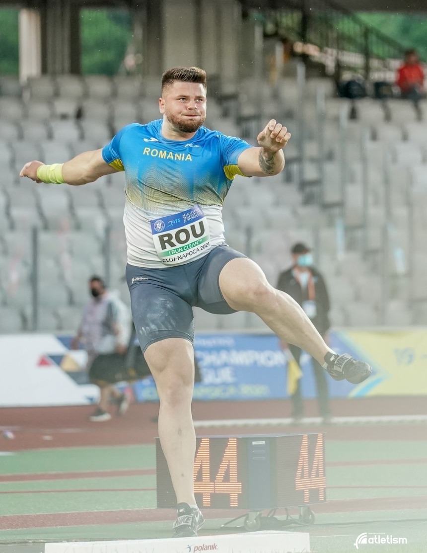 JO, atletism: Andrei Rareş Toader a ratat calificarea în finală la aruncarea greutăţii