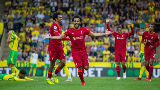 Liverpool, 3-0 cu Norwich City în prima etapă a Premier League. Salah a înscris un gol şi a reuşit două assisturi